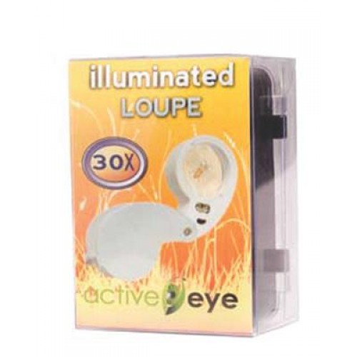 Active Eye Illuminated Magnifier 30x